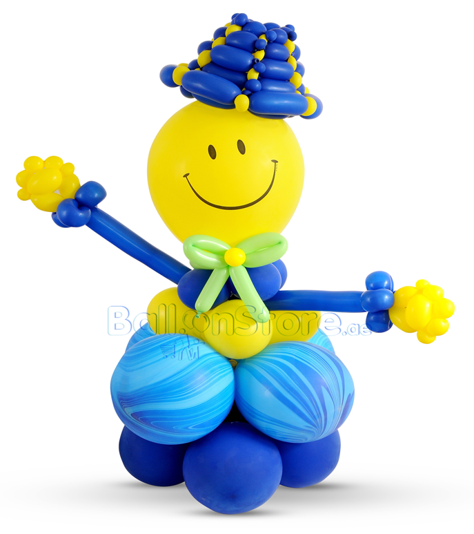 Smiley Balloon Table Top
