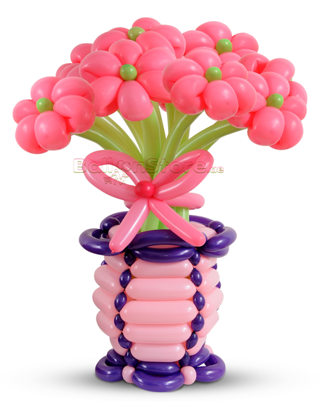 Balloon Flower Pot Table Top