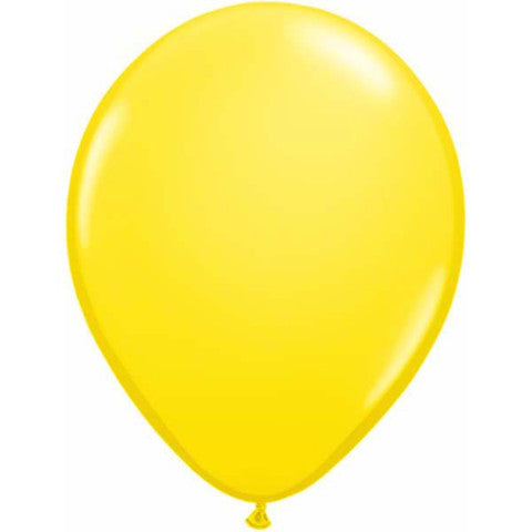 Yellow Latex Balloon - Qualatex