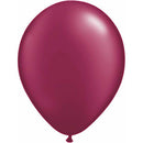 Sparkling Burgundy Latex Balloon -Qualatex
