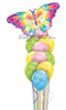 Luminous Butterfly A-Round Balloon Bouquet