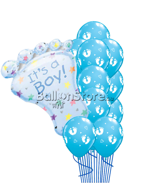 Its a boy Balloons with Super Shape Bouquet