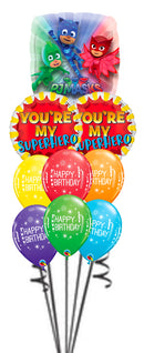 PJ Mask Jumbo You're My SuperHero Balloon Bouquet