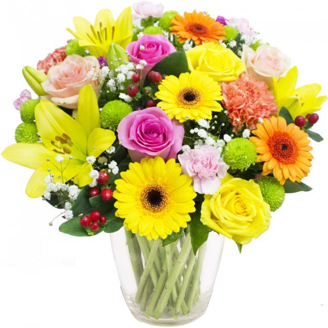 Any Occasion Mixed Flowers in Vase