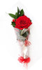 Single Red Rose Boquet