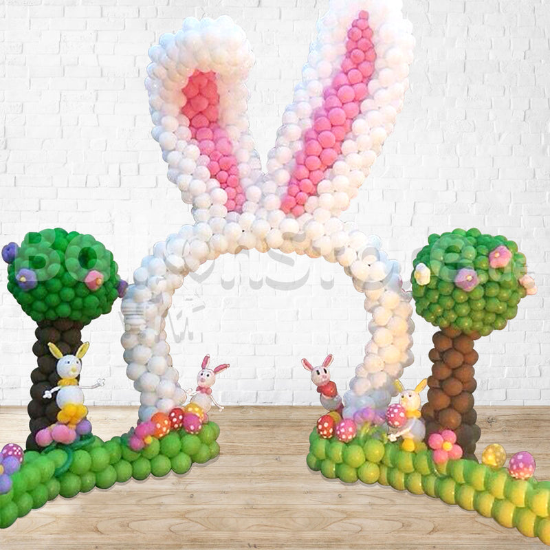 Easter Sunday Fabulous Entrance Balloon Package   3DAYS NOTICE - Not Possible For Delivery