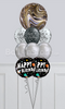 Planet and Astronaut Birthday Sparkle Balloon Bouquet