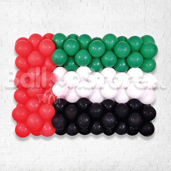 UAE National Day Flag Arrangement