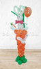Easter Bunny Carrots Balloon Pillar