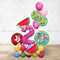Any Number CocoMelon Birthday Balloon Arrangement with Custom Text