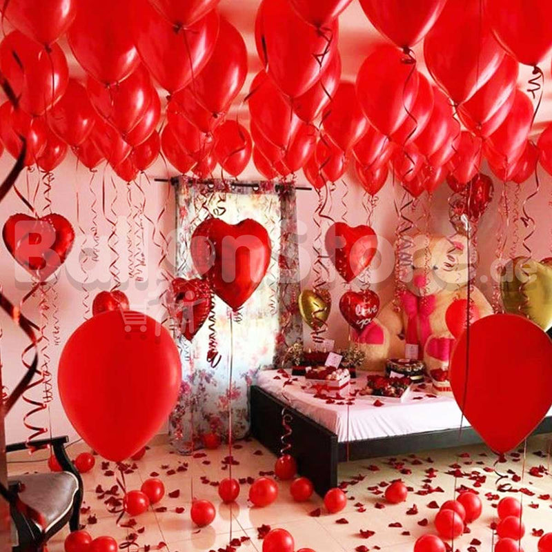 Elegant Love Balloon Decor - TEDDY BEAR / FRESH FLOWERS NOT-INCLUDED - Contact us if you want to add-up