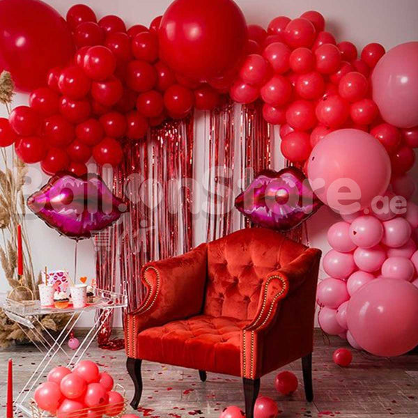 Romantic Love  Balloon Decoration - OTHER ACCESSORY NOT INCLUDED (chair and others)
