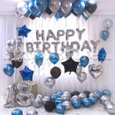 Any Two Number Chrome Party Small Set-Up Party Package