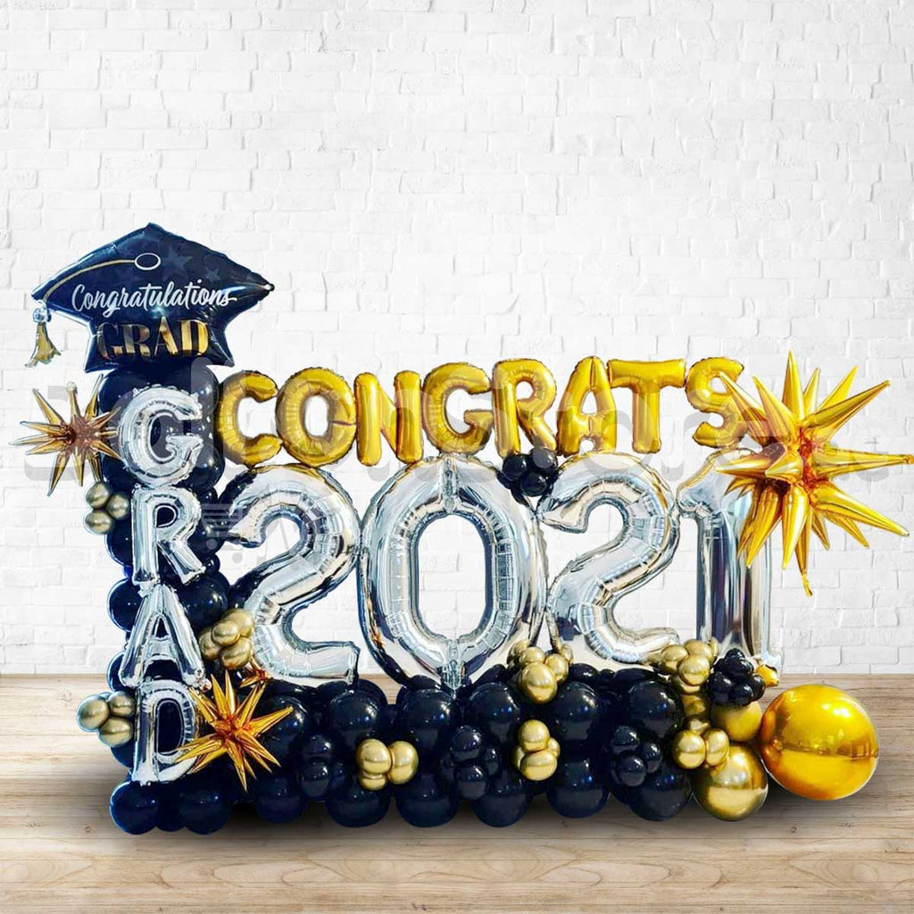 2026 Number Graduation Classic Balloon Arrangement PRE-ORDER 1DAY In A