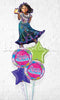 Disney Encanto - Maribel Birthday Sprinkles & Sparkles Star Balloon Bouquet