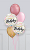 Birthday Mable Rectangles Balloon Bouquet