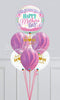 Mother's Day Pink Best Mom Ever SuperAgate  Balloon Bouquet