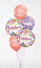 Mother's Day Colorful Gems Balloon Bouquet