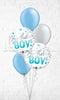 Birthday Boy Blue Dots Balloon Bouquet
