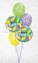 Hatched Chicks Happy Spring Easter Balloon Bouquet