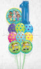 Any Number Jumbo Cocomelon Birthday Colorful Big Balloon Bouquet