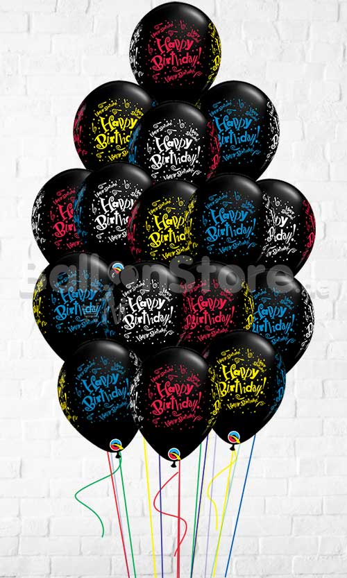 15 Birthday! Blast Wrap Balloon Bouquet