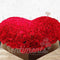 Luxurious Red Roses Big Heart Arrangement - PRE-ORDER 3days before Delivery