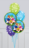 Baby Shark Happy Birthday Polka Dots Balloon Bouquet
