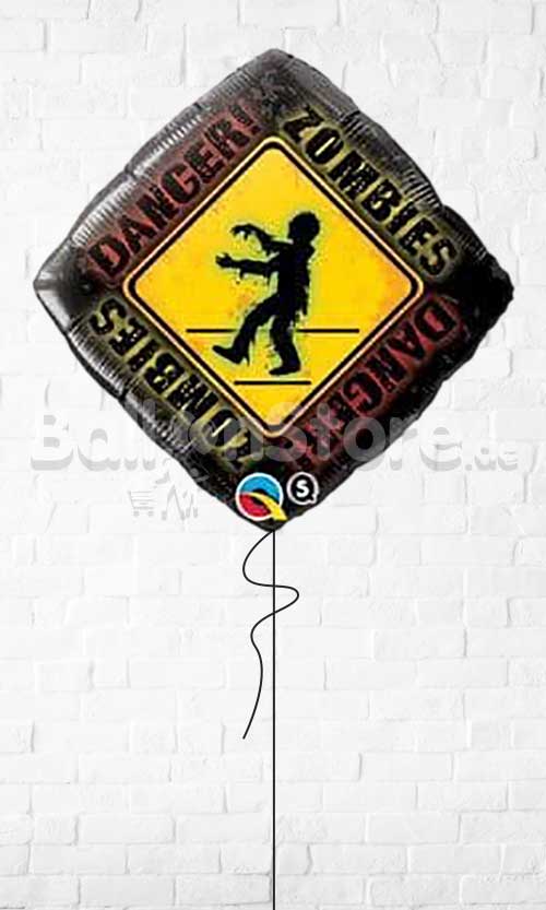 Zombies Crossing Balloons - Helium Filled 18inch