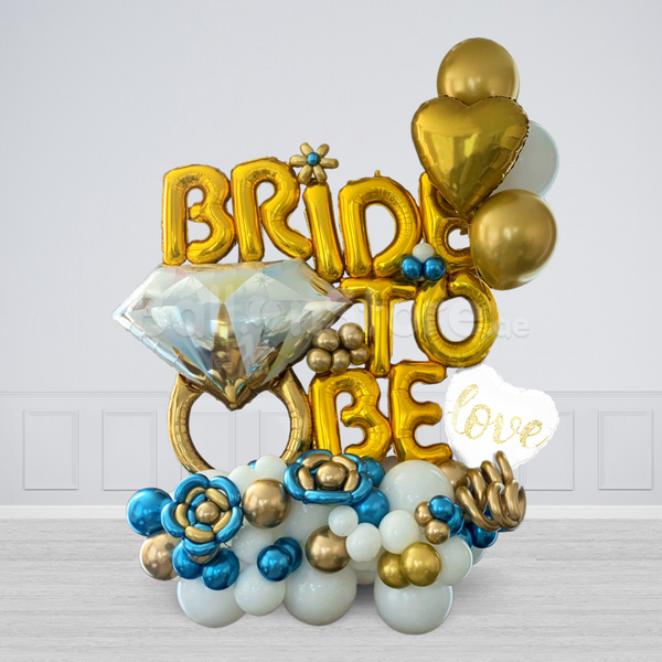Bride to Be Balloon Arrangement