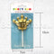 Golden Crown  Party Candles Singles