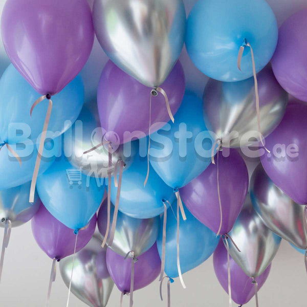 Mermaid Theme Helium Balloons - 25count