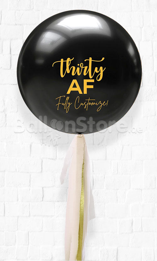 30inches Custom Text  / Personalized Balloon