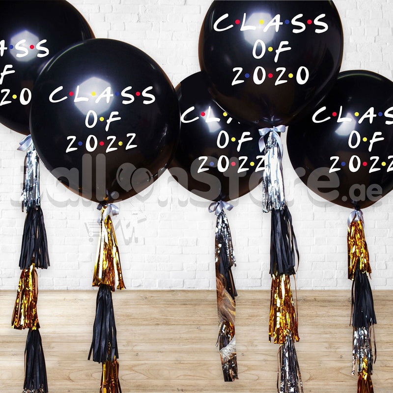 Set of 5 30inches Custom Text  / Personalized Balloon