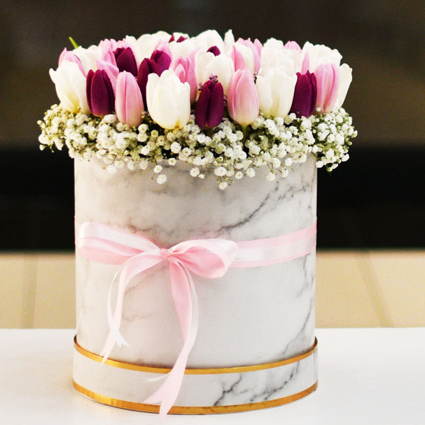 Simply Classy Tulip Flower Arrangement