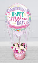 Mother's Day Pink  Hot Air Fresh Flowers Arrangement