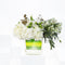 Elegant Mixed Flowers on a Glass Vase