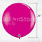 Giant Standard WildBerry  Color Latex Balloon Helium Inflated