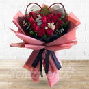 Heartly inLove Classy Red Roses Hand Bouquet
