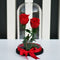 Double Love Red Infinity Rose - Long Lasting Forever Rose