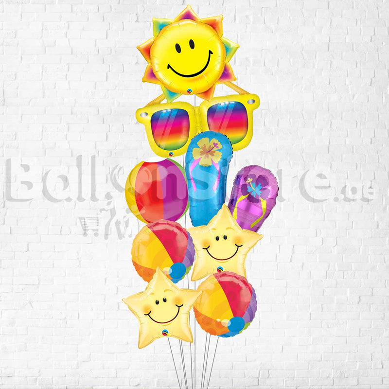 Fun in the Sun Beach Ball Summer Party Big Balloon Bouquet