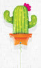 Shape Foil Potted Cactus  Balloons