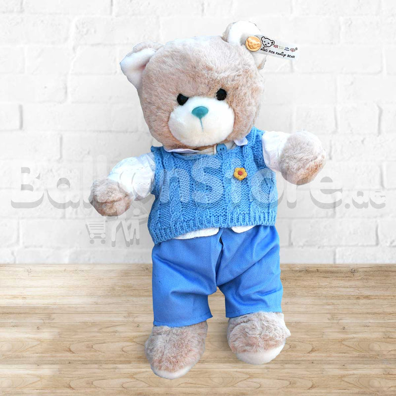 Baby Blue Teddy Bear  - Dress-up