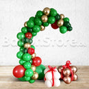 3meter Christmas Balloon Semi Balloon Arc - for Stage of Photo-Off area