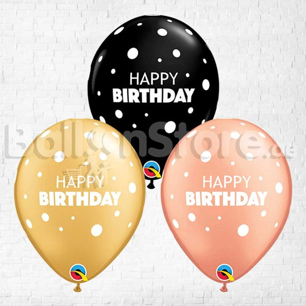 Birthday Big & Little Dots - 3pcs