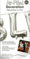 16inch Letter L Silver -  NON FLYING Air-Filled Only